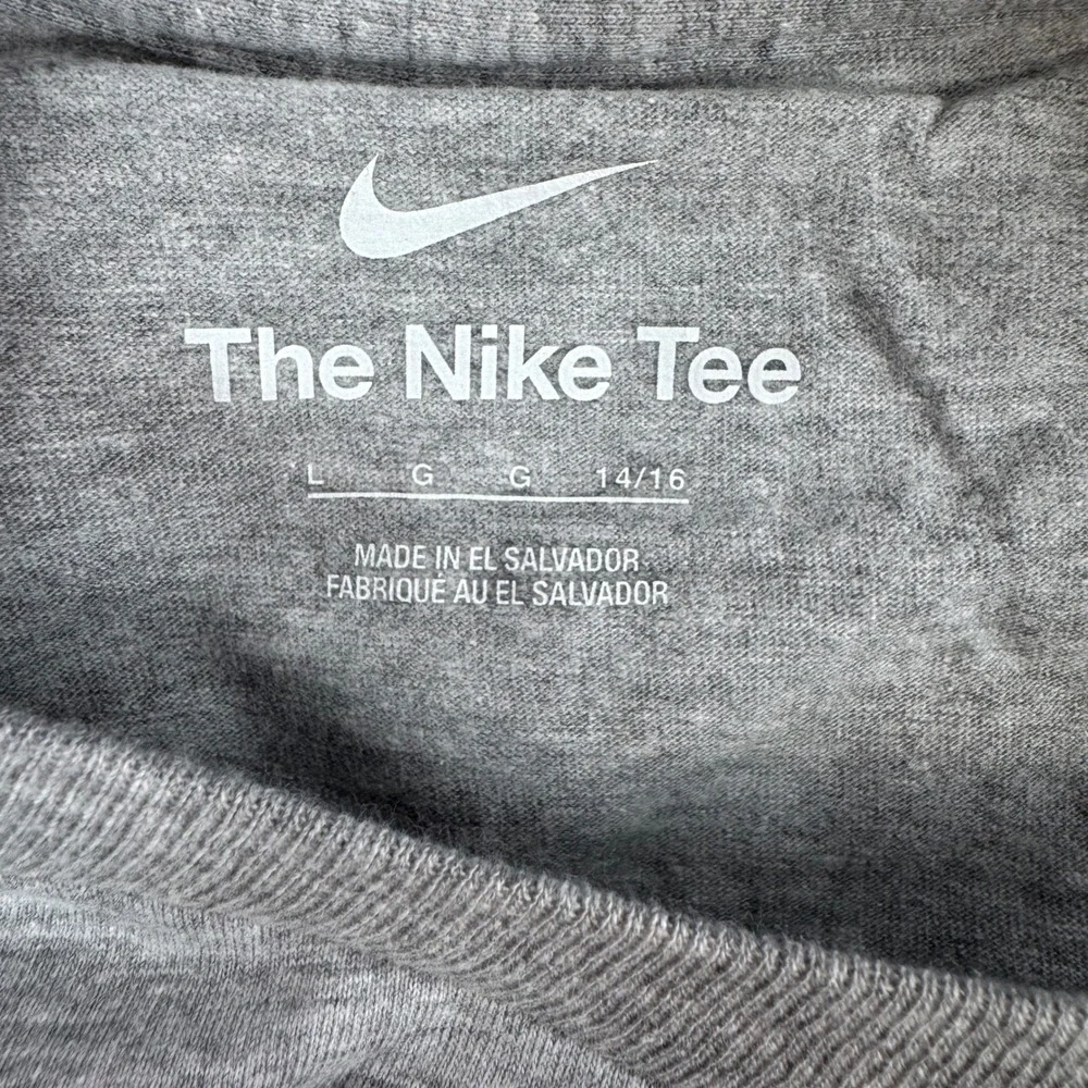 Nike Seattle Seahawks Super Bowl XLIX NFC Champions T-Shirt Kids Large Gray
